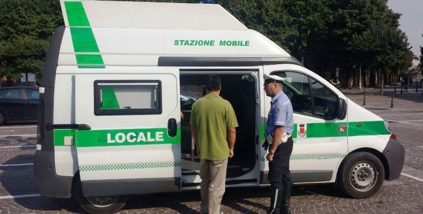 centrale mobile vigili