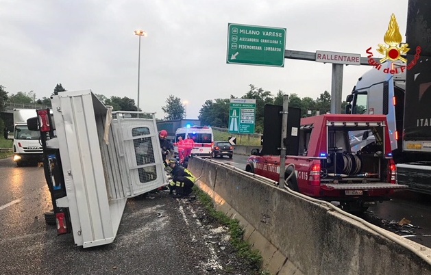 astuti superstrada malpensa incidenti