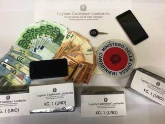 carabinieri droga busto castellanza