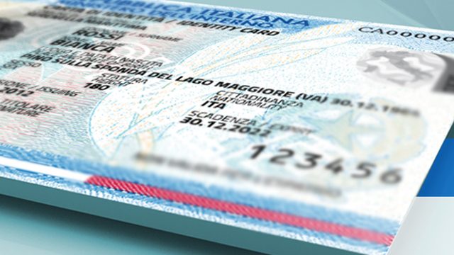 carta identità cardano
