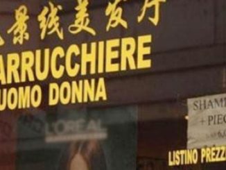 finto parrucchiere cinese