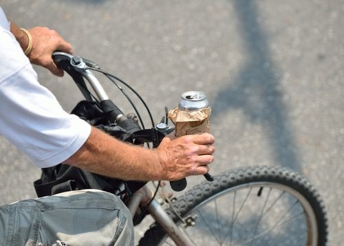 castellanza ubriaco bicicletta