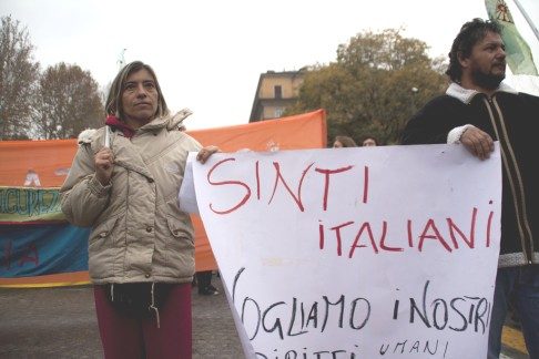 sinti sgombero gallarate