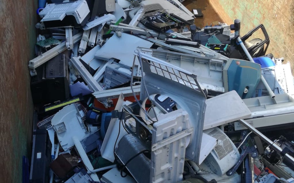 discarica castellanza rottami