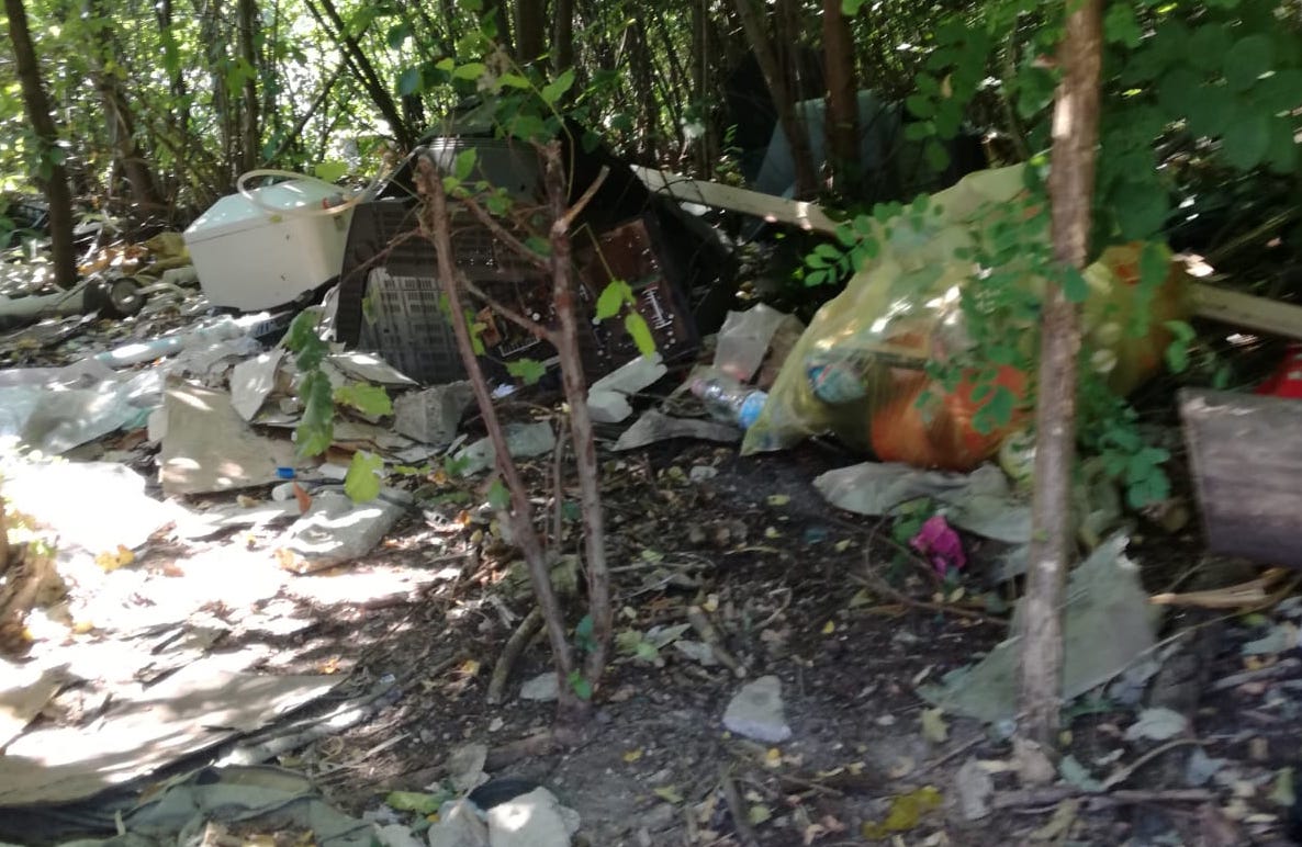 discarica castellanza rottami