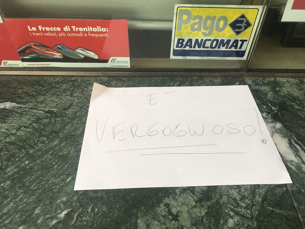 biglietteria chiusa gallarate