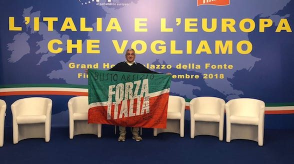 bandiera forza italia