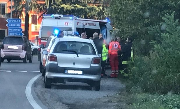 gallarate incidente morto