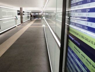 violenza sottopasso ferroviario