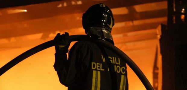 vergiate incendio appartamento