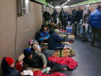 busto poveri rifugio dormitorio