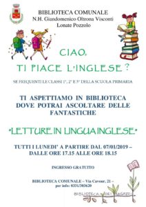 lonate inglese biblioteca
