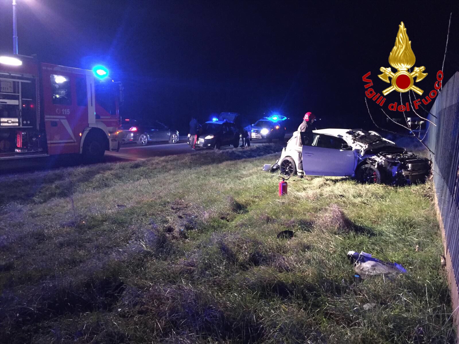 lonate incidente ticino