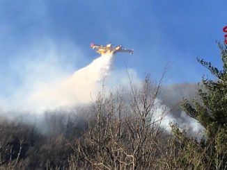 incendio monte mondonico