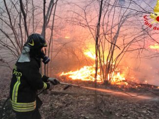 valganna incendio bedero