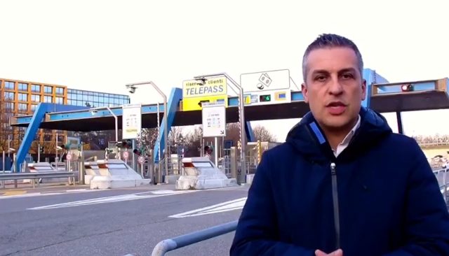 poliseno barriera autostrada