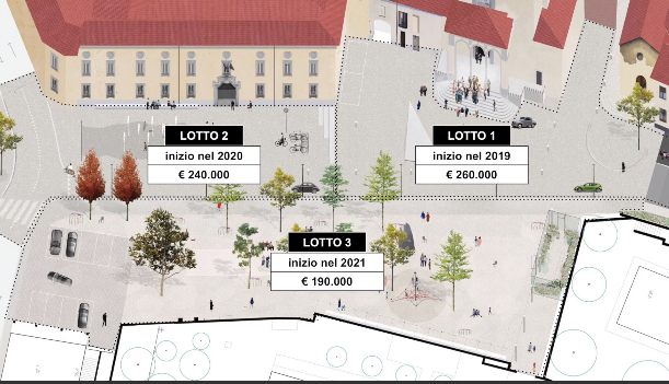 Albizzate nuova piazza