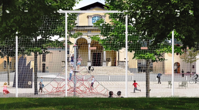 Albizzate nuova piazza