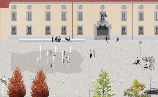 Albizzate nuova piazza