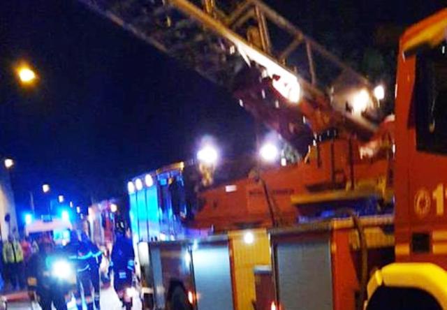 gallarate incendio mansarda