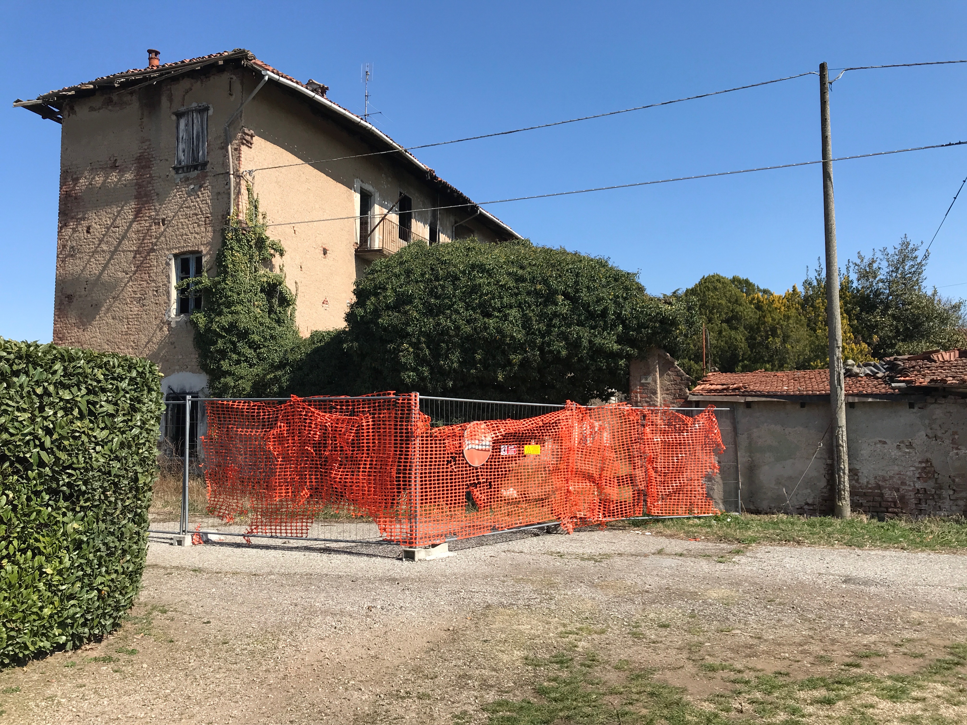 Busto capitale transenne lavori 4