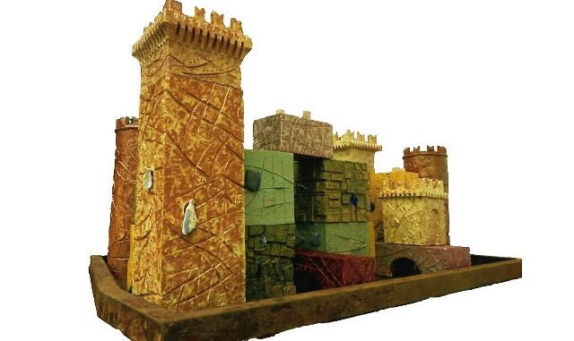 Marrani scultura castello somma