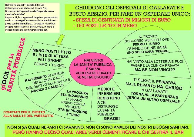 smantellare ospedali gallarate busto