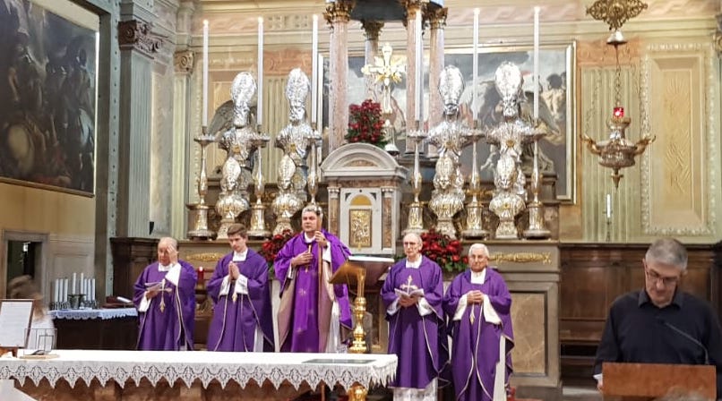 olgiate disastro aereo celebrazione
