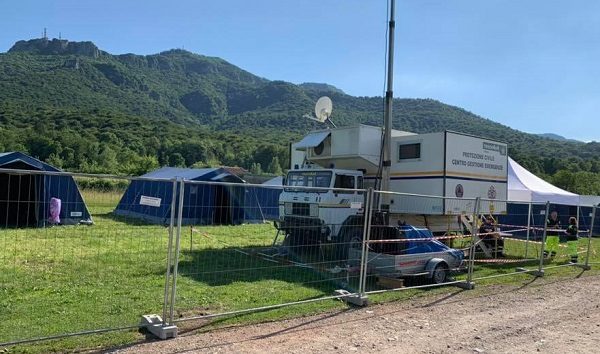 protezione civile esercitazione brinzio