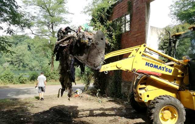 Casa sapone golasecca discarica
