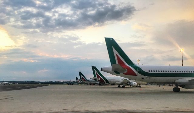 alitalia malpensa bridge linate