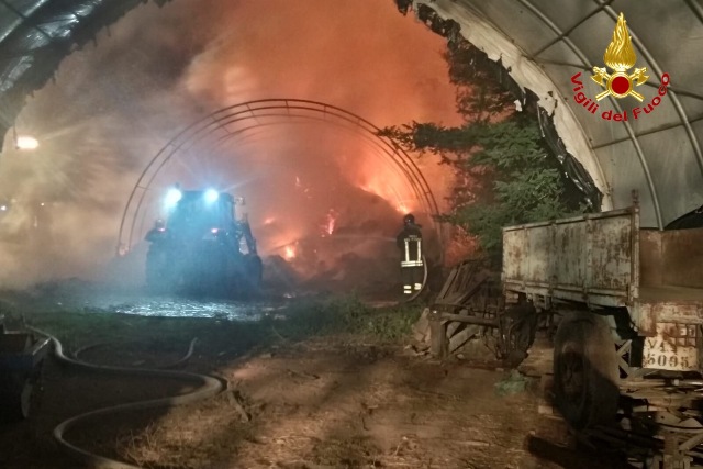 fagnano incendio