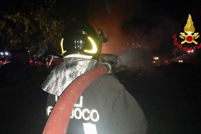 fagnano incendio