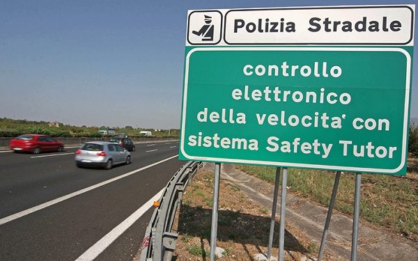 autostrade tutor velocità media