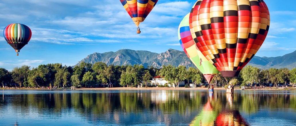 angera mongolfiere lago idrovolo