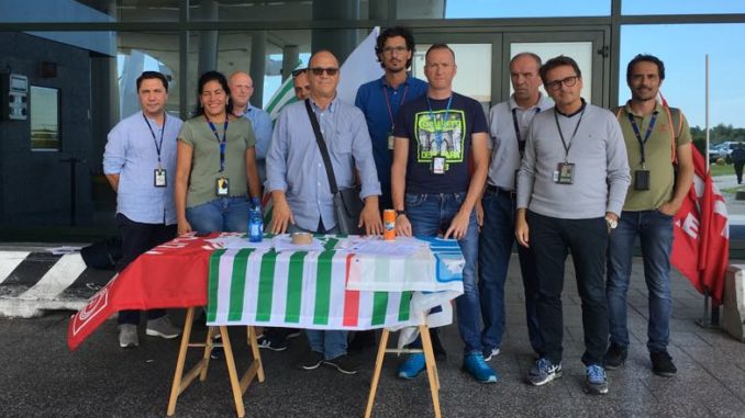 sciopero malpensa handling sindacati