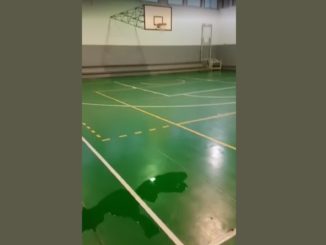 samarate pioggia palestra scuola