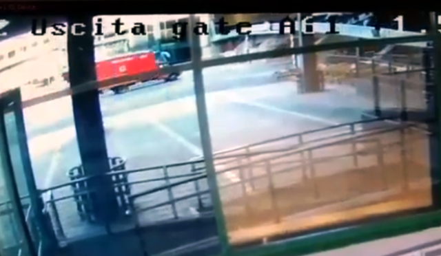 incidente malpensa t1 video