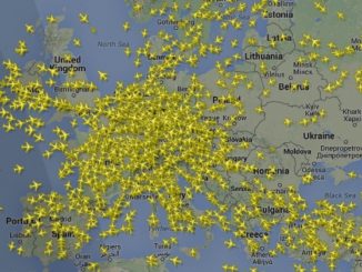 cieli europei congestione voli