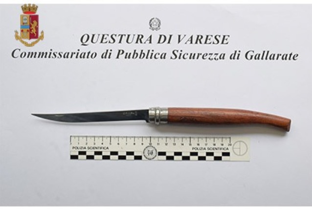 gallarate machete debito droga
