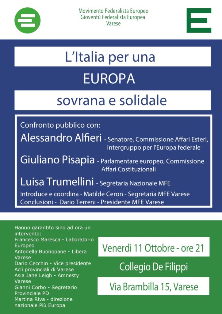 mfe varese alfieri pisapia