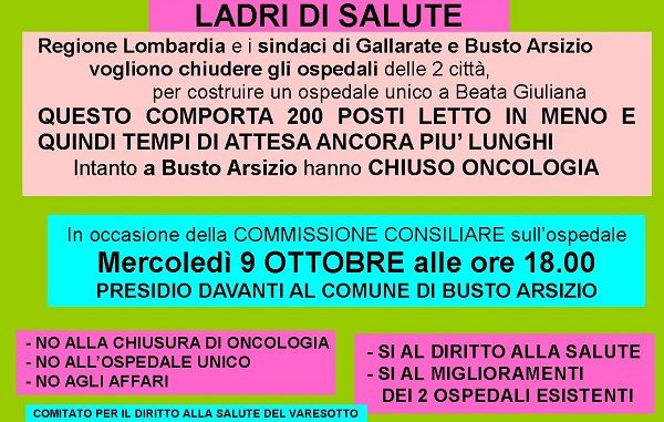 ospedale unico presidio comitato