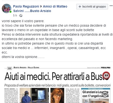 paola medici busto