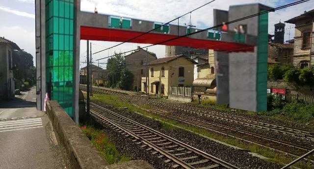 Siamo Somma sovrappasso ferroviario