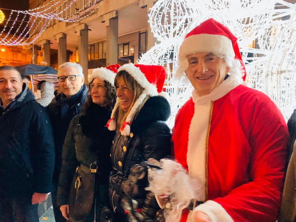 busto sindaco babbo natale 