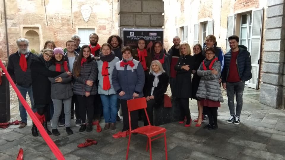 fagnano flash mob violenza