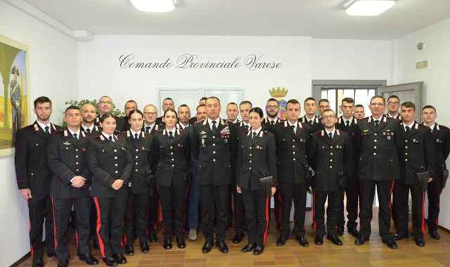 varese 20 nuovi carabinieri