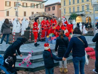 busto croce rossa ambulanza presepe