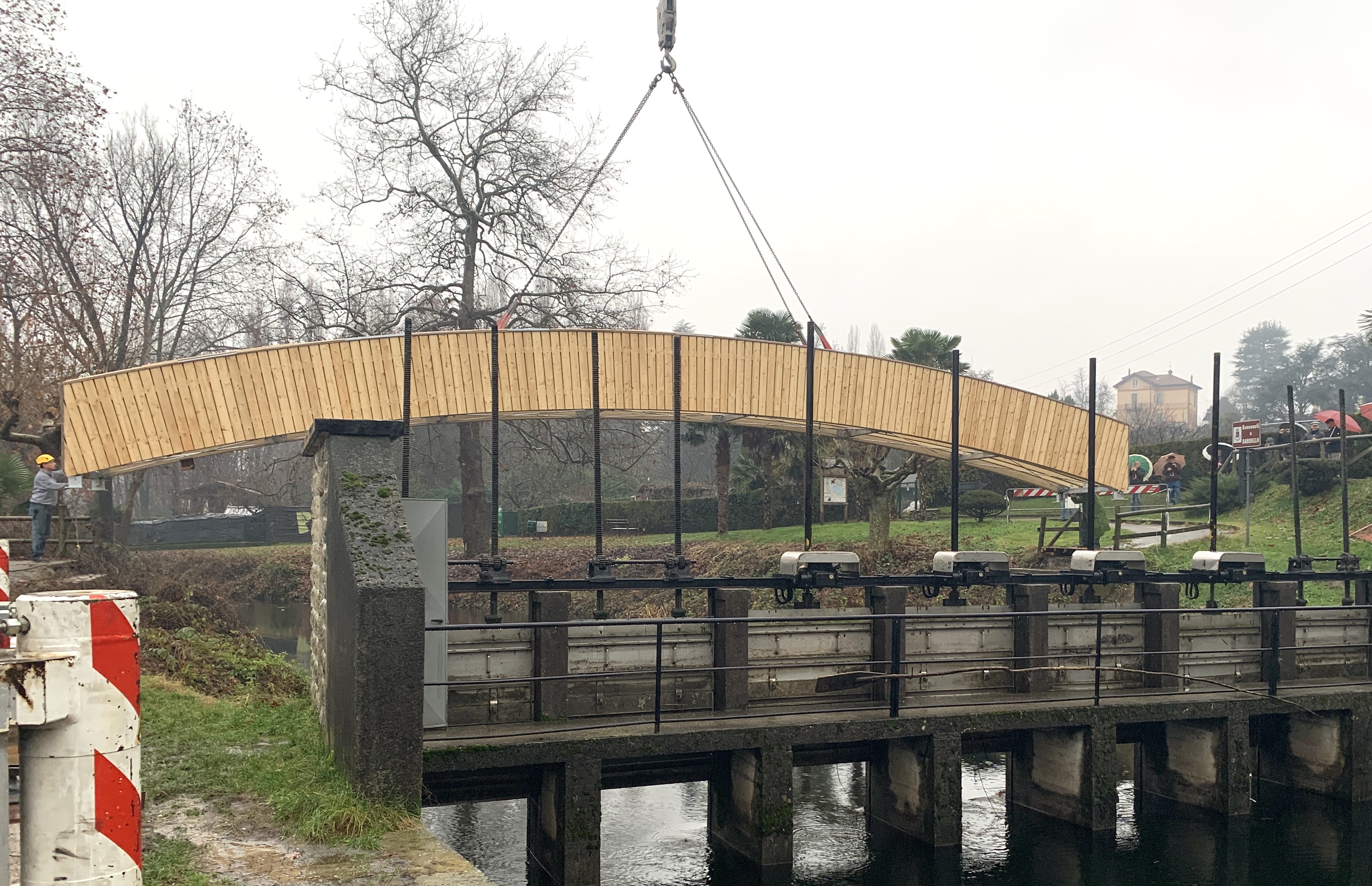 Bardello nuovo ponte ciclabile