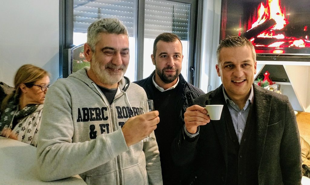 Cassano Poliseno caffè sindaco